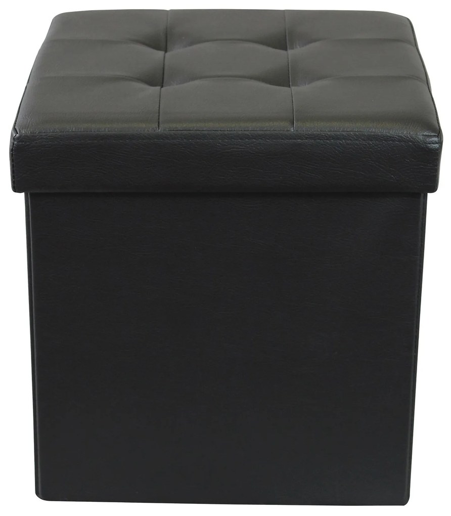ZARA - pouf quadrato in ecopelle