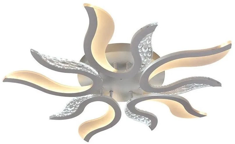 Lampadario a plafone LED dimmerabile LED/65W/230V 3000-6500K bianco + telecomando