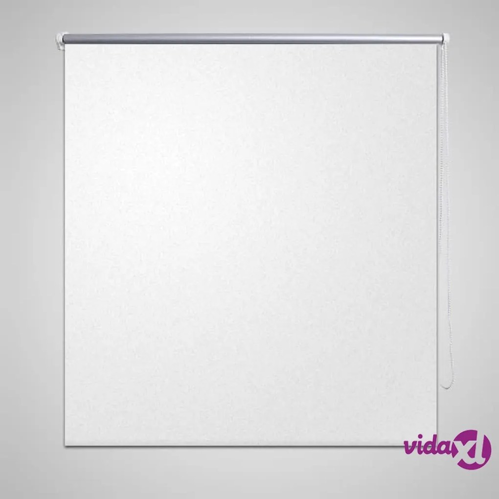 vidaXL Tenda a Rullo Oscurante 160 x 230 cm Bianca