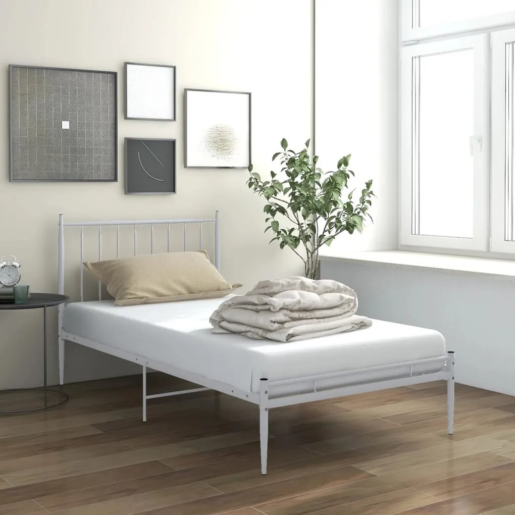 Giroletto Bianco İn Metallo 100x200 Cm /