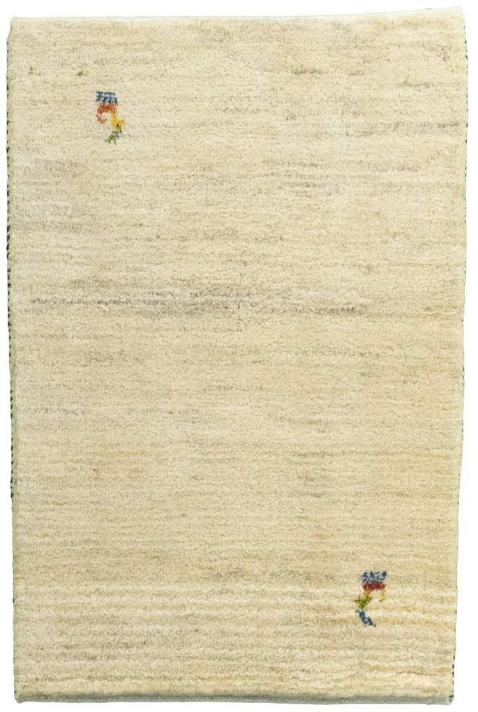 Gabbeh Tappeto 60 x 90 Beige (Iran) Annodato A Mano