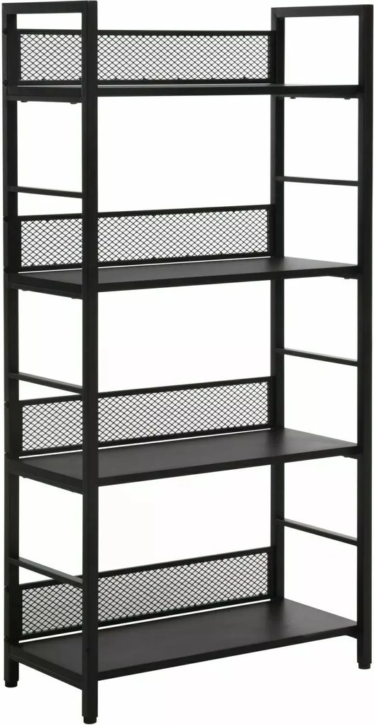 Libreria Raw R4 nera – 60x28x121 cm