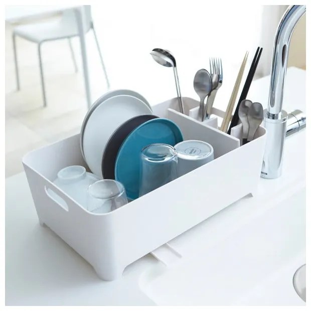 Scolapiatti bianco Tower - YAMAZAKI