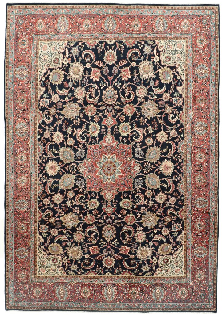 Sarouk Tappeto 270 x 370 (Iran) Annodato A Mano