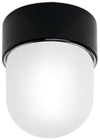 Orion - Plafoniera OSTIA 1xE27/40W/230V Ø 9,8 cm nero