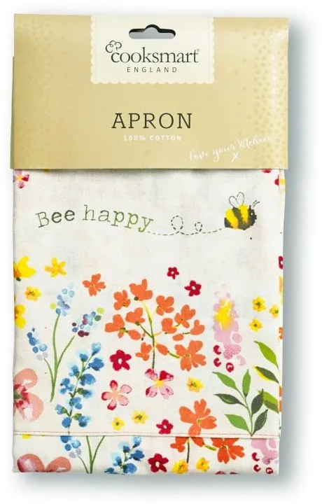 Grembiule da cucina in cotone Be Happy - Cooksmart ®