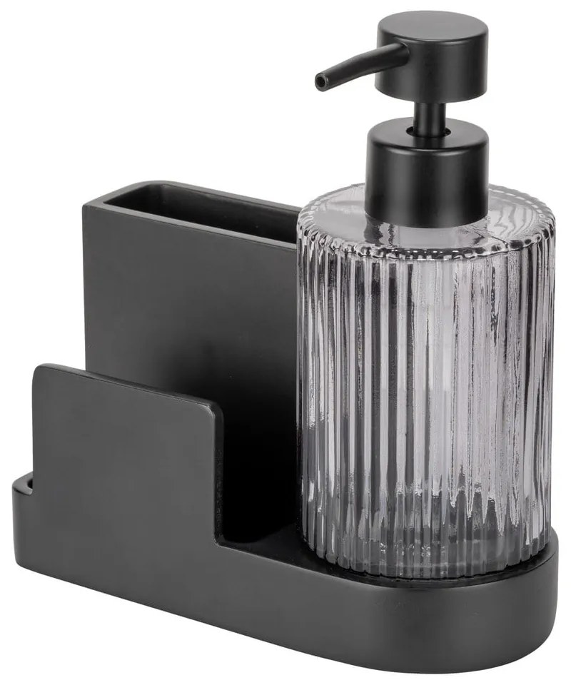 Supporto per detersivo nero in poliresina Pina – Wenko