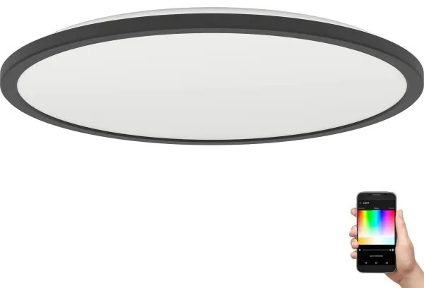 Eglo 901465 - LED RGBW Lampada dimmerabile da esterno ROVITO-Z 16,8W/230V diametro 50cm IP44 nero