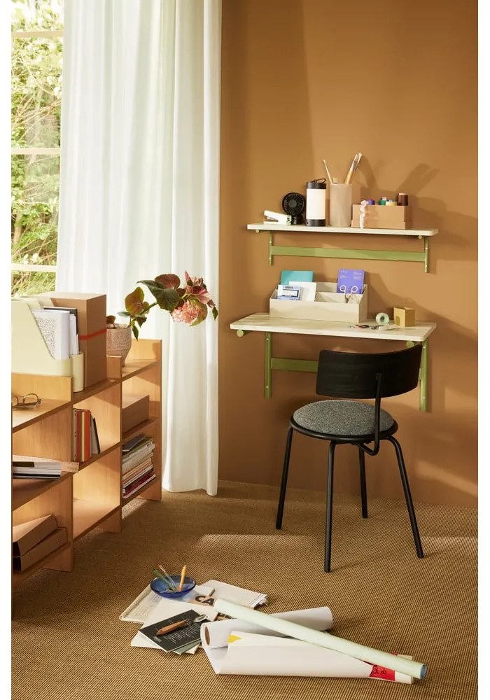 Libreria colore naturale effetto rovere 120x70x32 cm Momentum - Hübsch