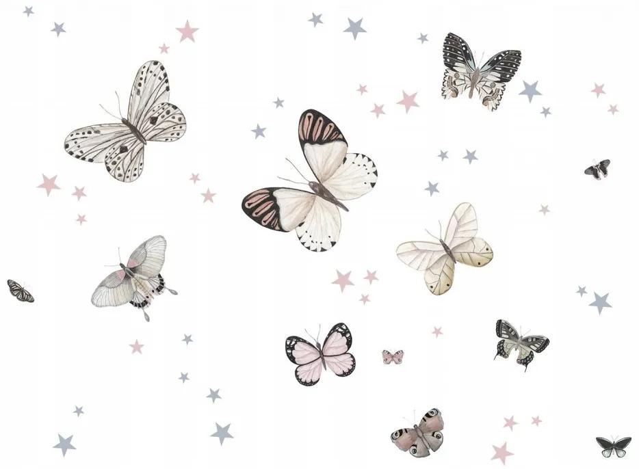 Graziosi adesivi murali con farfalle