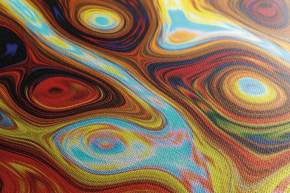 Stampa su tela – Astrazione colorata
