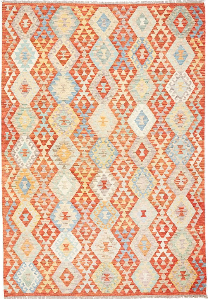 Kilim Tappeto 290x210 (Afghanistan) Tessuto A Mano