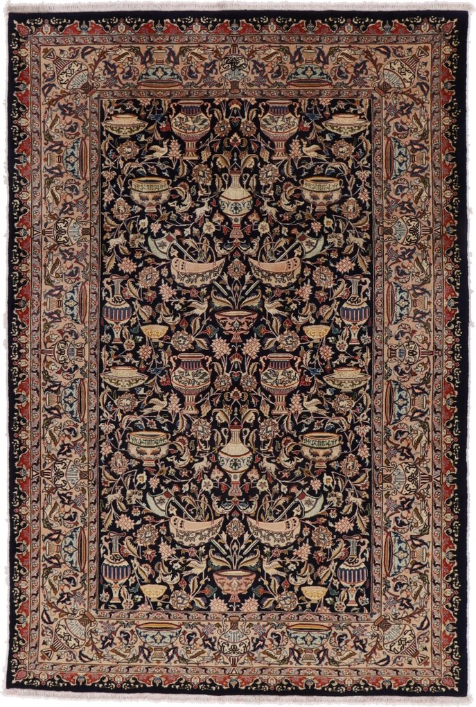 Kashmar Tappeto 290x200 (Iran) Annodato A Mano
