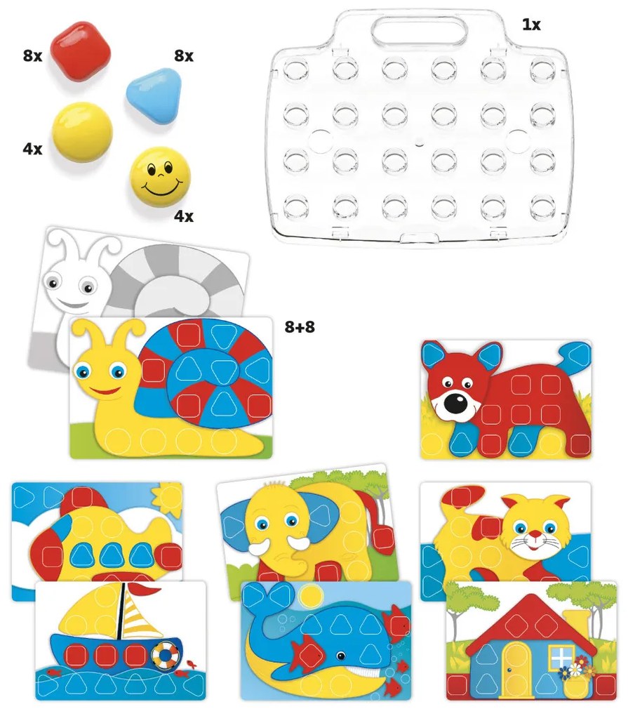 Mosaico Fantacolor Baby 3D - 33 pezzi