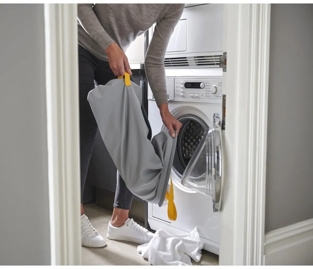 Cesto per biancheria in tessuto grigio, 60 l Tota - Joseph Joseph