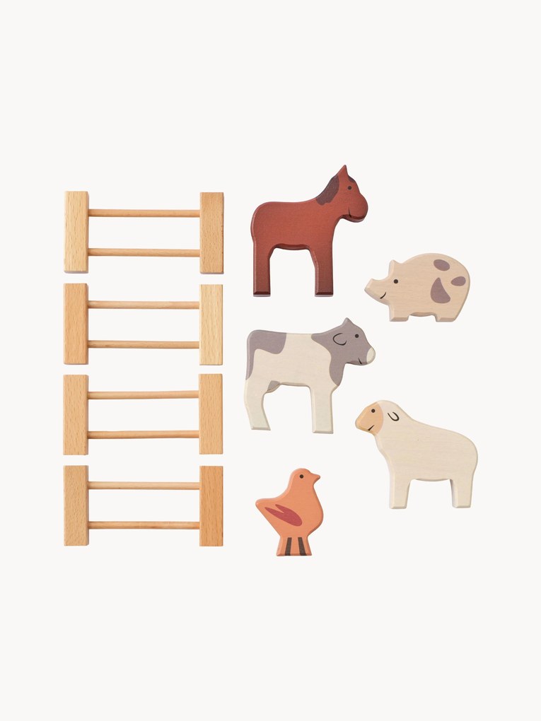 Giocattoli animali della fattoria Aiden, set di 9