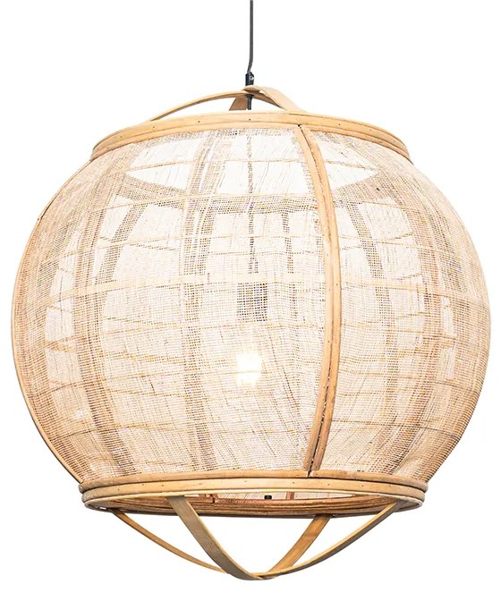 Lampada a sospensione smart marrone 58 cm con Wifi G95 - Pascal