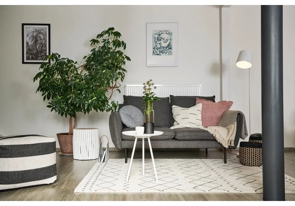 Divano grigio scuro , 200 cm Vienna - Cosmopolitan Design