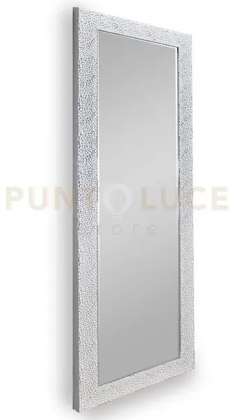 Amy specchio da parete con cornice decorata in vetro con ganci x in...