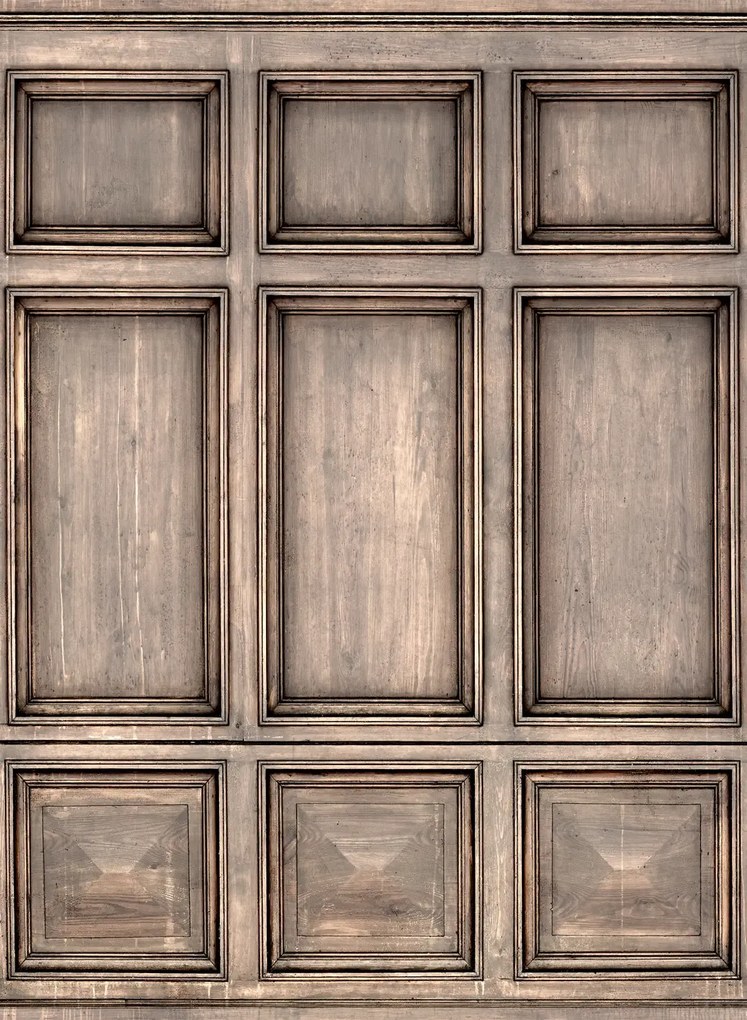 Rebel Walls Carta da parati panoramica Oxford - Oak