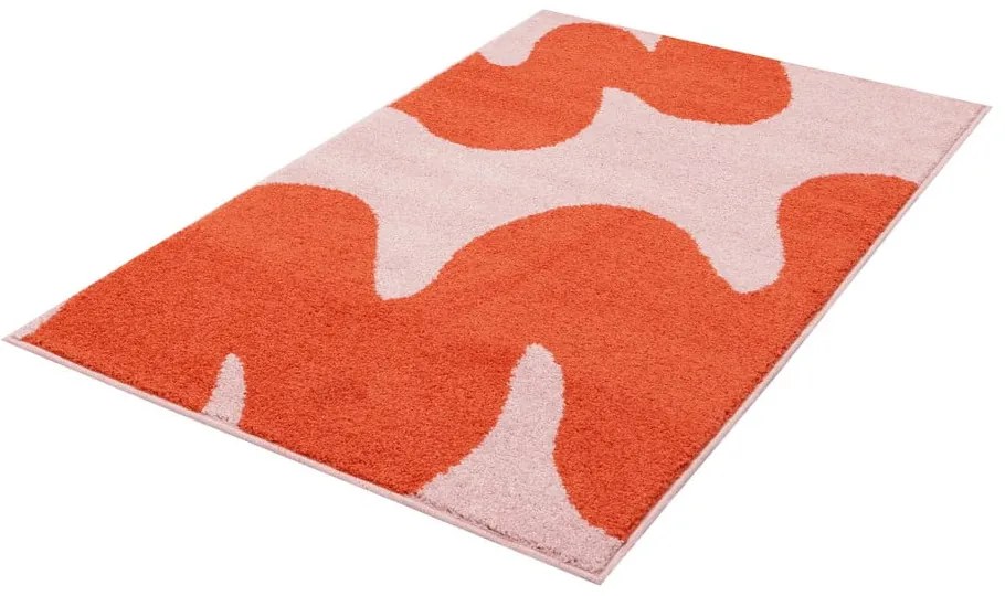 Tappeto per bambini rosso e rosa 120x170 cm Hugsy Coral – FD