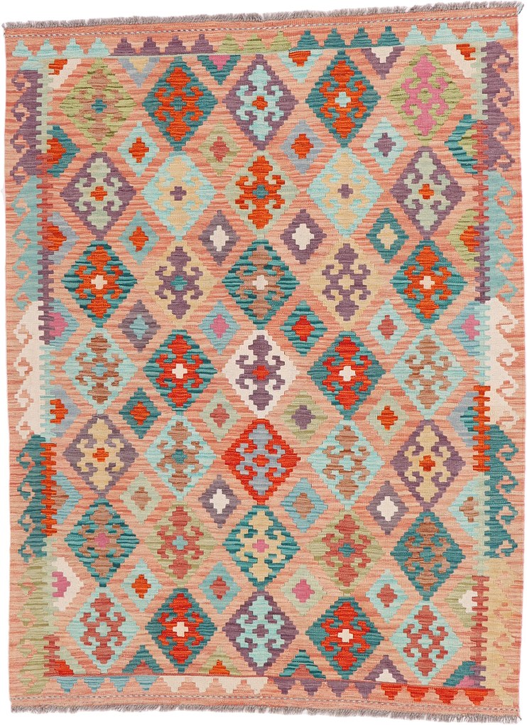 Kilim Tappeto 150 x 200 (Pakistan) Annodato A Mano