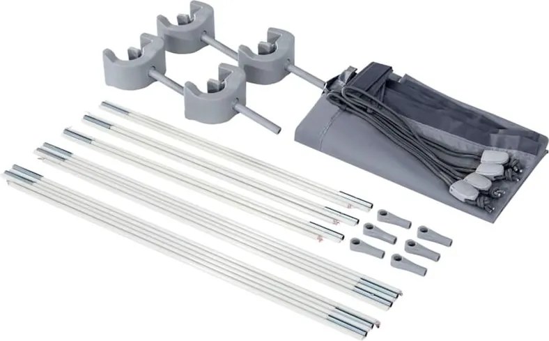 Tettoia per Piscina Grigio Chiaro INTEX
