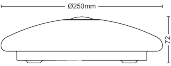 Philips - Lampada LED da soffitto con sensore MAUVE LED/6W/230V