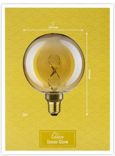 Lampadina LED INNER G125 E27/3,5W/230V 1800K - Paulmann 28881