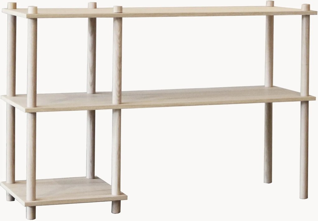 Libreria in legno di quercia Elevate