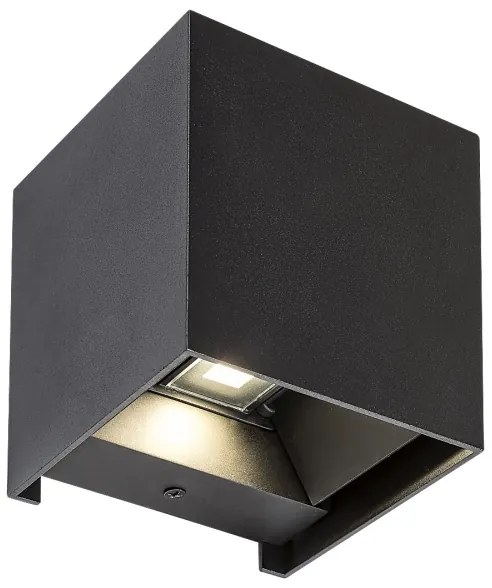 Rabalux 7396 - Applique da esterno SOLIN 1xG9/42W/230V IP54 nero