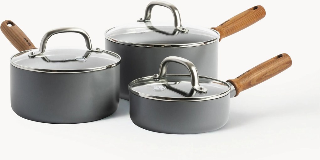 Pentole con rivestimento antiaderente Mayflower Pro, set da 6