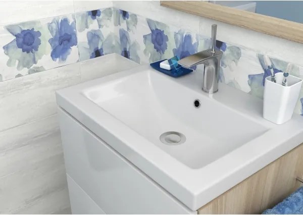 Cersanit K32-003-BOX - Lavabo da incasso COMO 45x60 cm ceramica/bianco lucido
