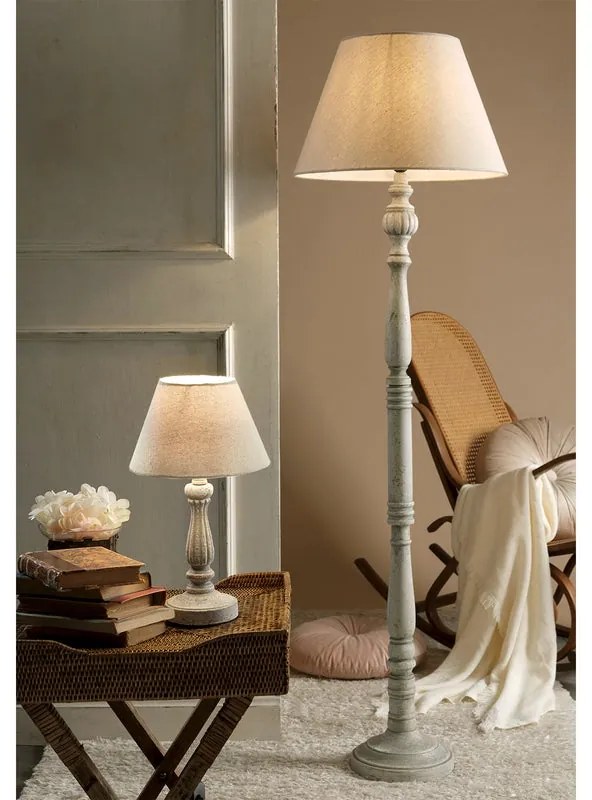 Lampada da terra LAMP TERRA RAFFY LEGNO D 45 CM 1XE27 H 155 cm, E27 MAX22W