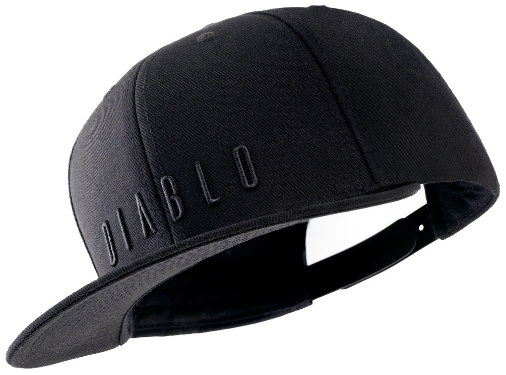 Cappello da baseball snapback della Diablo Chairs: nero