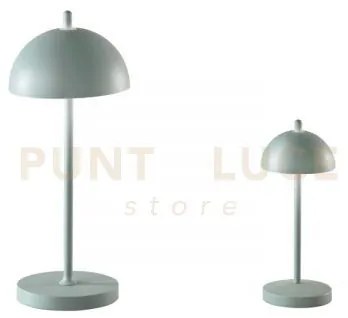 Lampada da tavolo ricaricabile led party verde 2,5w 350lm 3000k dim...