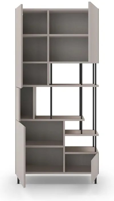 Libreria crema 84x175 cm Perla - Marckeric