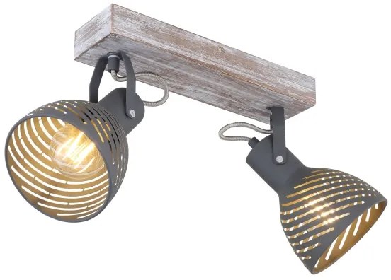 Globo 54661-2 - Faretto MORI 2xE27/40W/230V