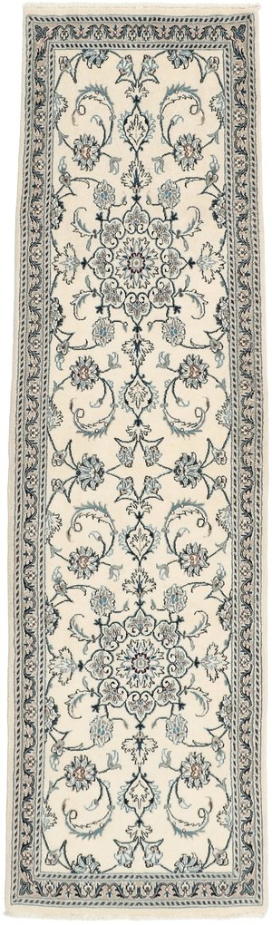 Nain Tappeto 280 x 80 (Iran) Annodato A Mano