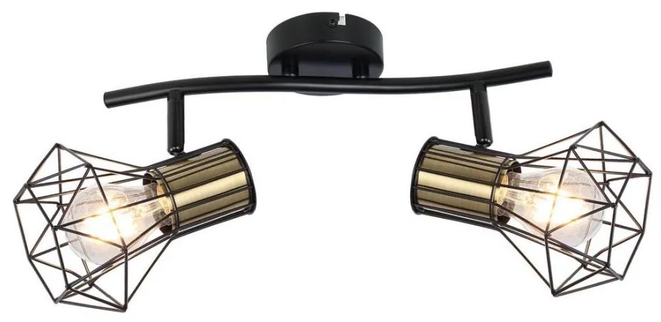 Globo 54017-2M - Luce Spot PRISKA 2xE27/40W/230V