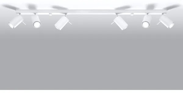 Brilagi - Faretto LED ASMUS 6xGU10/7W/230V bianco