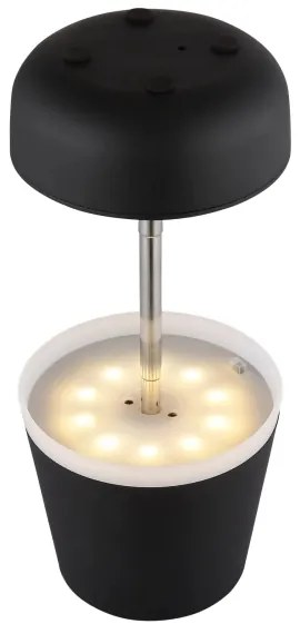 Globo 36638S - Lampada solare LED 10xLED/0,06W/3V IP44 nero