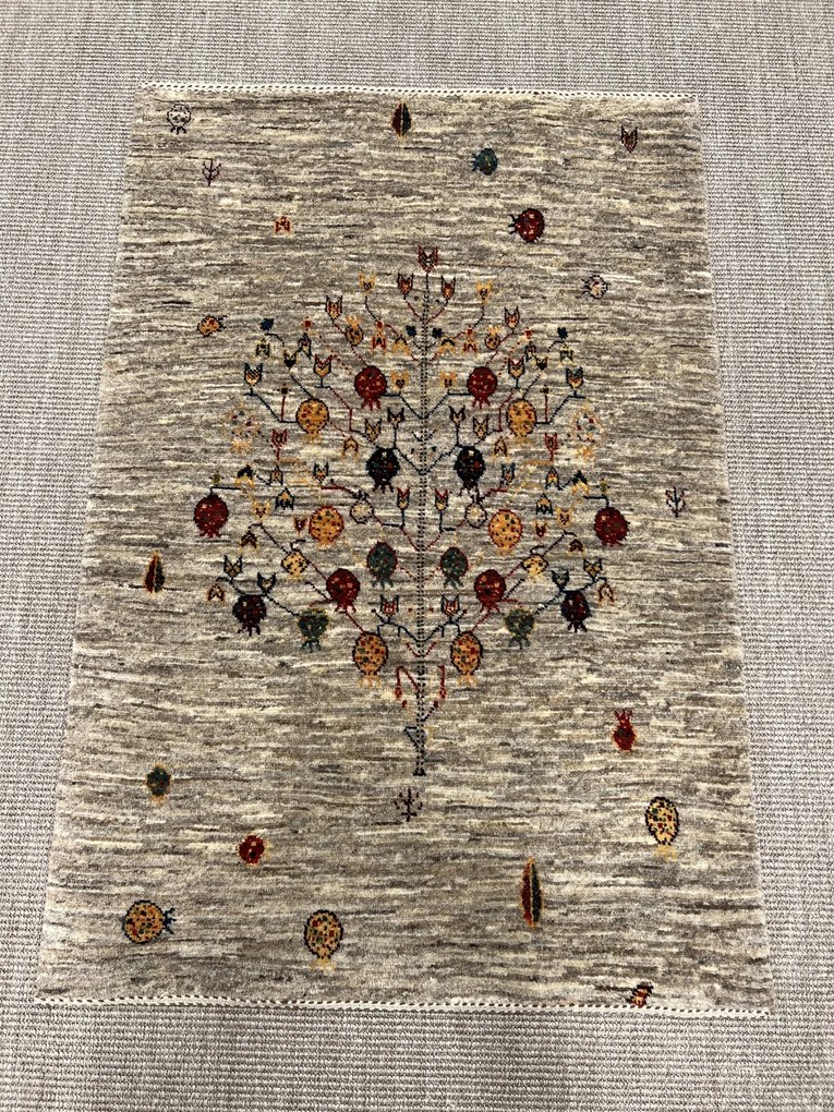 Loribaft Tappeto 120 x 90 Beige (Iran) Annodato A Mano