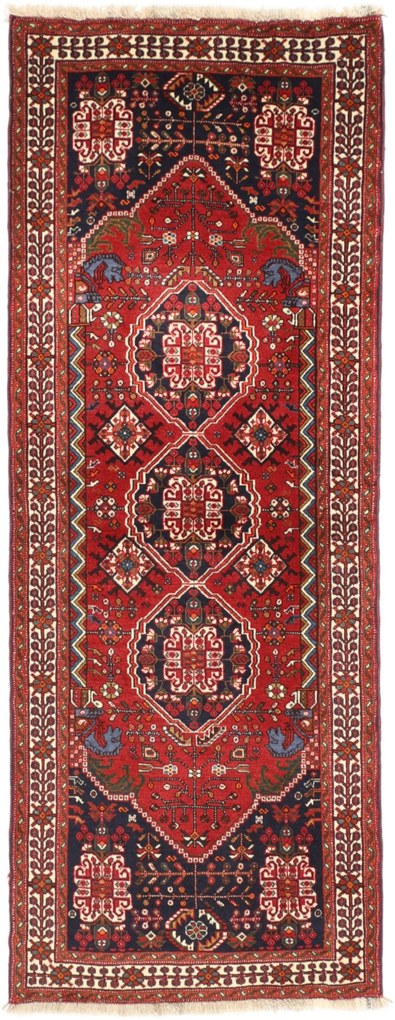 Shiraz Tappeto persiano 80 x 200 (Iran) Annodato A Mano