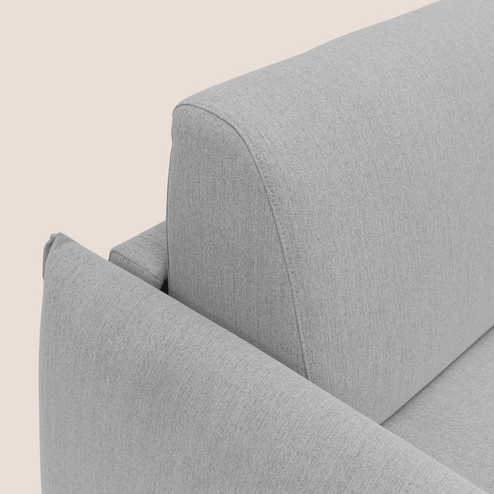 Scarlet divano letto in tessuto misto cotone impermeabile T19 grigio