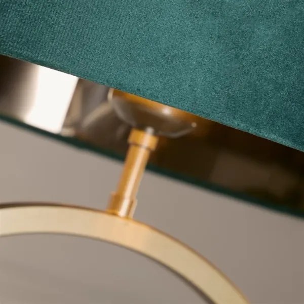 Searchlight EU93102EM - Lampada da tavolo ELEGANT 1xE27/60W/230V verde