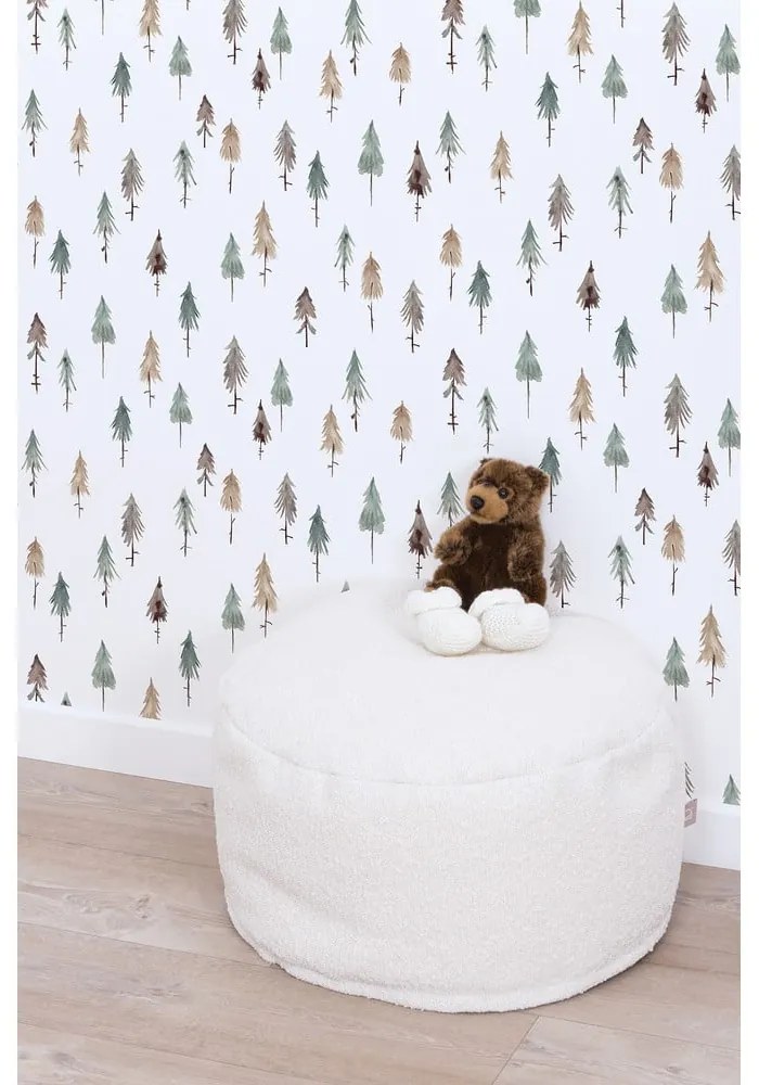 Carta da parati per bambini 10 m x 50 cm Pine Woods - Lilipinso