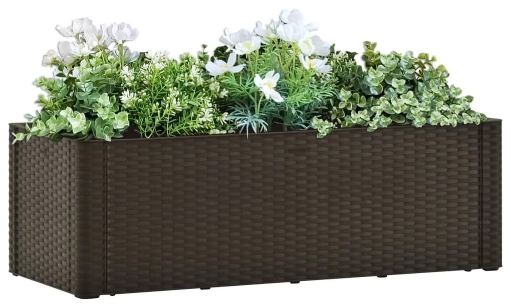 Letto Rialzato Da Giardino Con Irrigazione Moca 100x43x33 Cm /