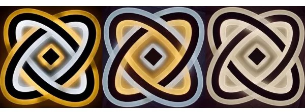 Ecolite WALP17-90W/LED - Plafoniera LED dimmerabile ECHO LED/90W/230V + T