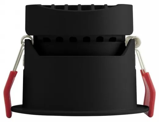 Faro LED da Incasso 12W, Orientabile CRI92 Foro 75mm, Nero, CCT UGR11 Colore Bianco Variabile CCT